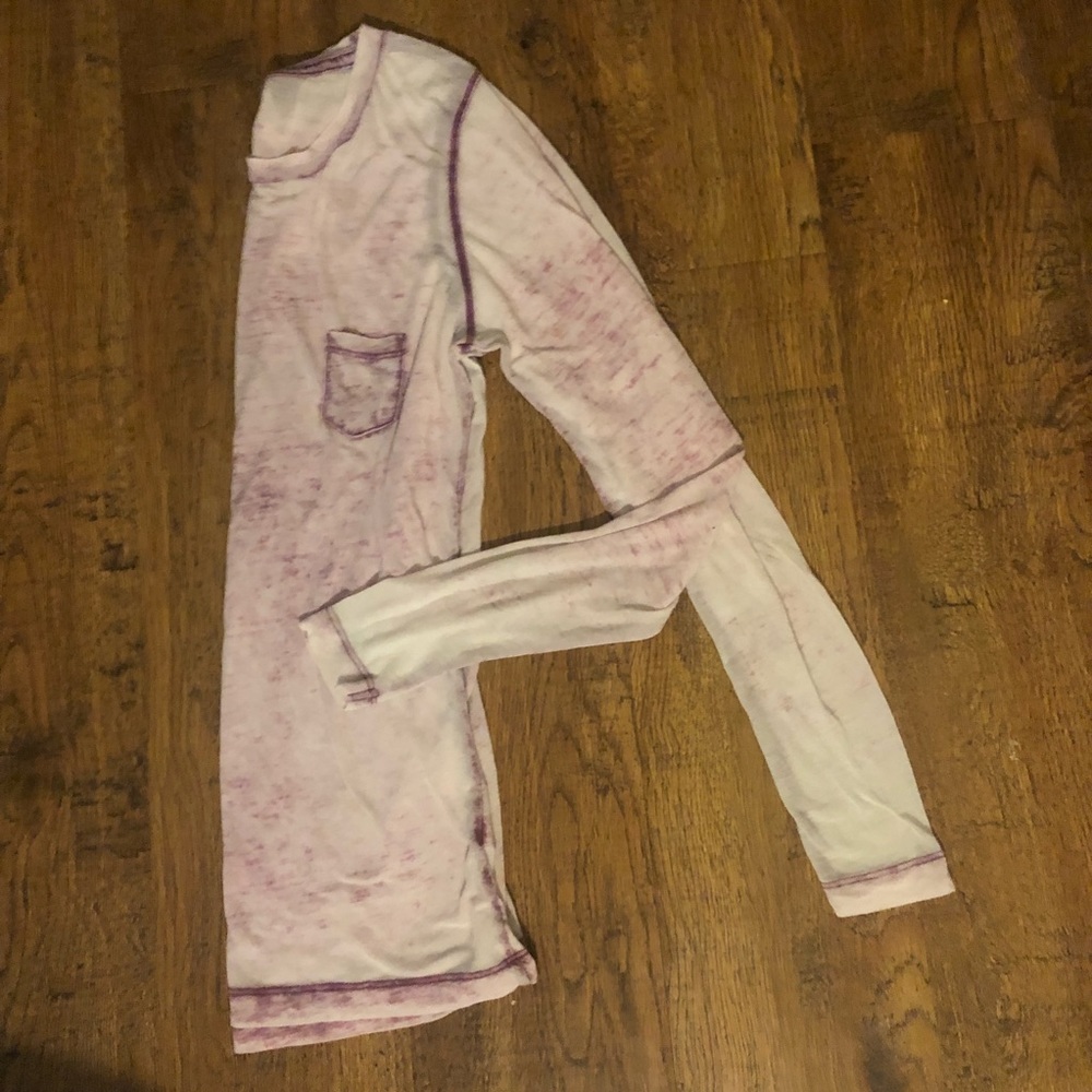 Light fabric long sleeve